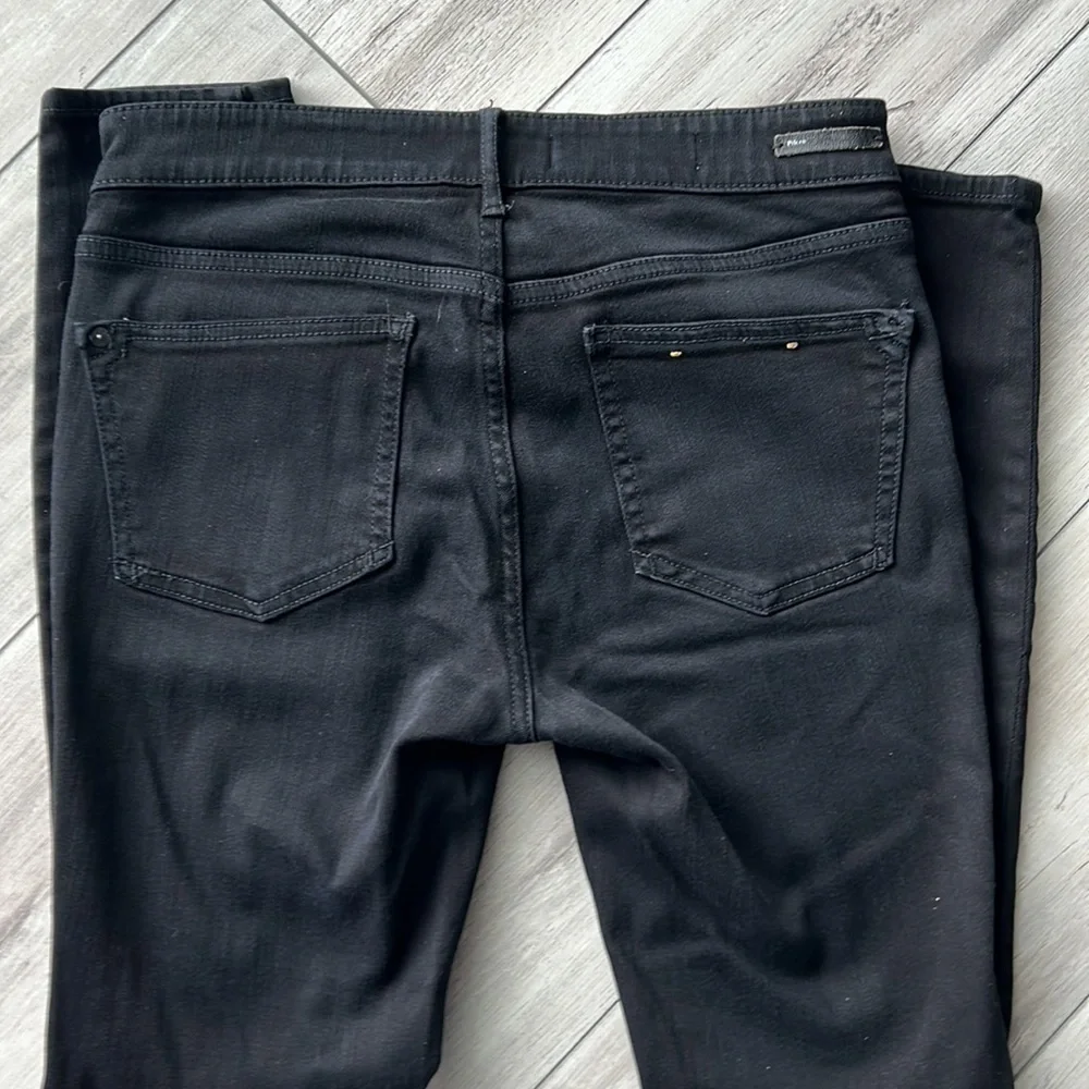 Pilcro and the letterpress high rise skinny jeans size 27 in black